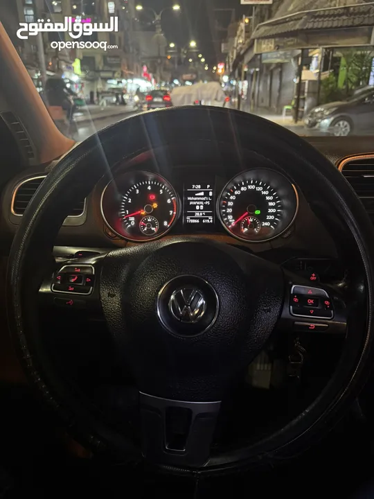 چولف MK6 1.4 تيربو  Golf Tsi 2011 MK6 Turbo 1.4