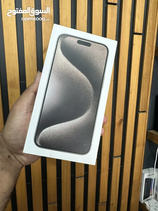 iPhone 15 Pro Max 256Gb Natural Titanium New