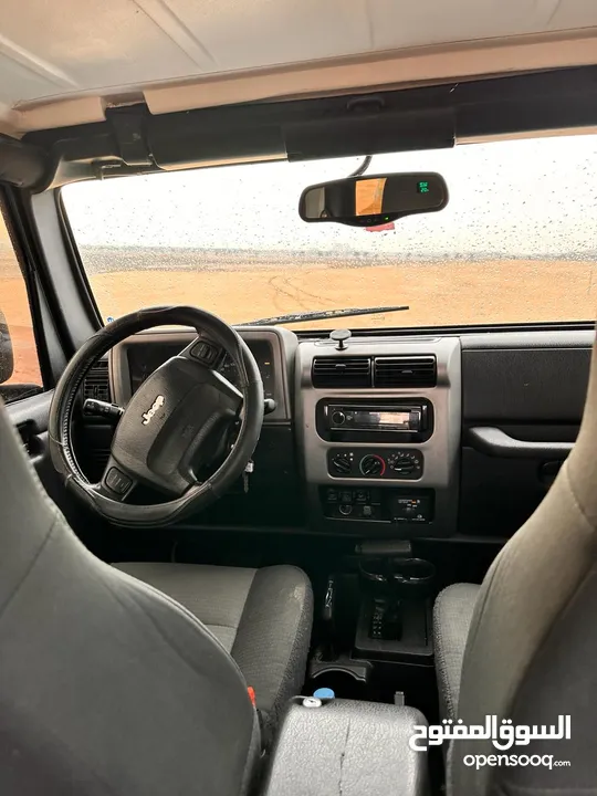 jeep wrangler GCC 2006 clean جيب خليجي نظيف  جدا ممشى قليل . سعر قابل للتفاوض