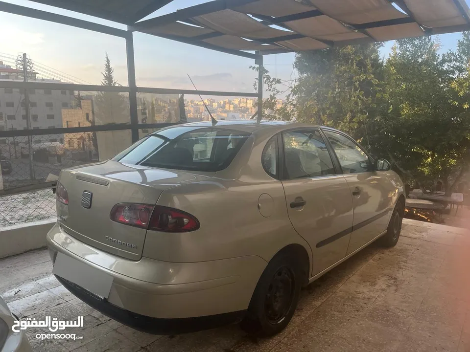 سيات كوردوبا 2005 محرك جديد ( 1400)جير اتوماتيك جديد كمبيوتر جديد السيارة مميزة مالك واحد من الوكالة