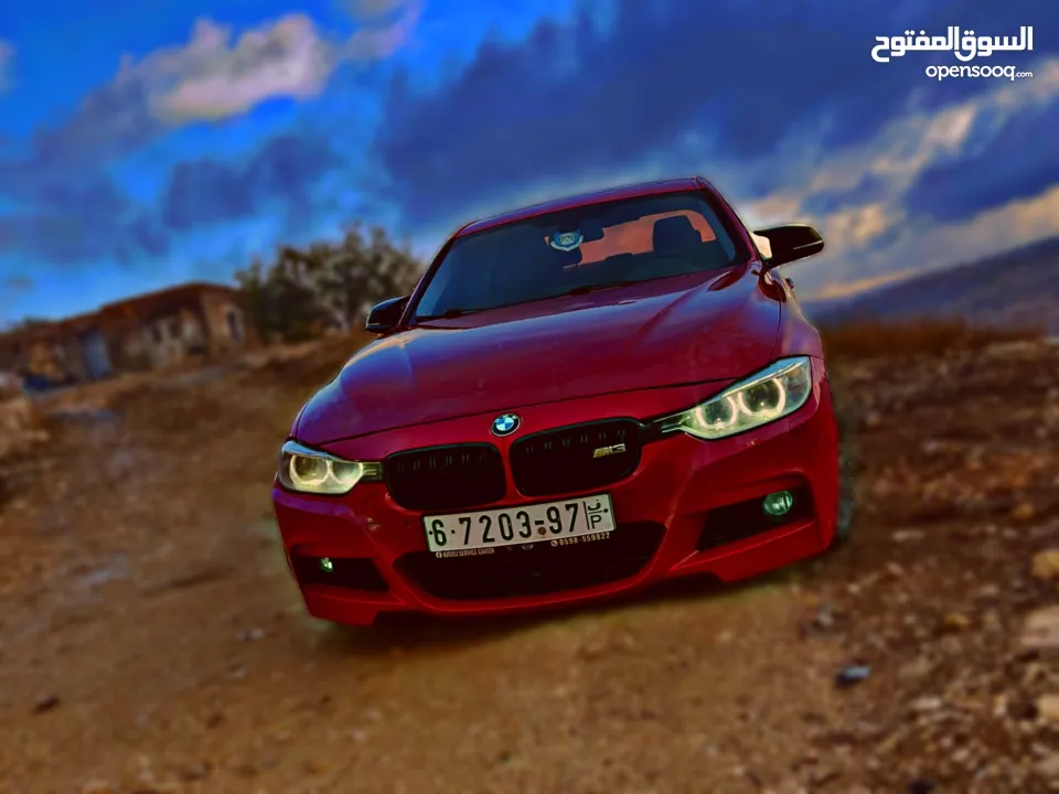 Bmw f30 320i  2013 kitm3 بي ام 320i عليها كت ام 3  2013