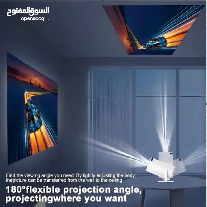 بروجكتر HY300  Pro بدقة  4K بافضل سعر  شامل التوصيل