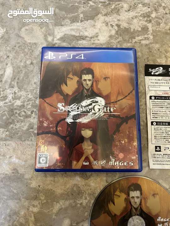 Steins gate 0 ps4 لعبة ستاينز جيت لل ps4