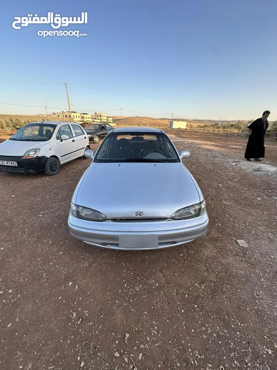 هيونداي اكسنت 1995 مرخصة سنة كاملة ماتور و جير وكالة