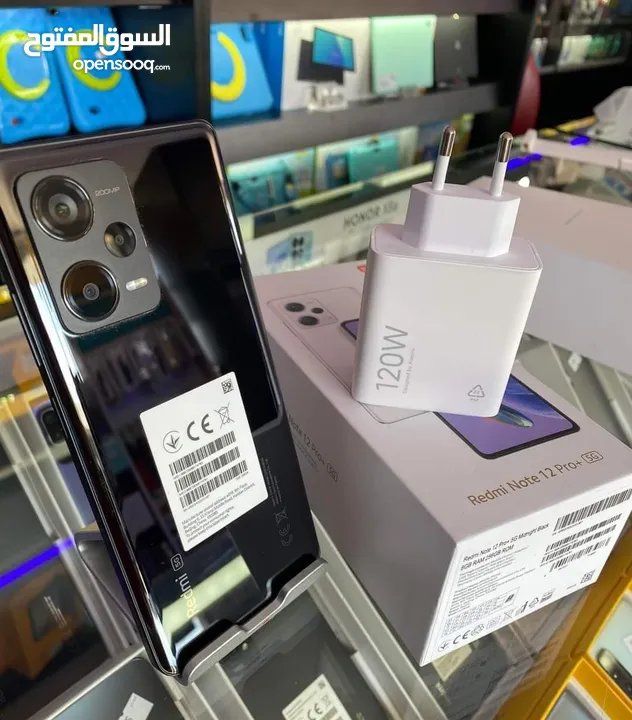 جهاز جديد بالكرتونة مسكرة Not 12 pro plas 5G رام 16 جيجا 256 مكفول سنة متوفر توصيل