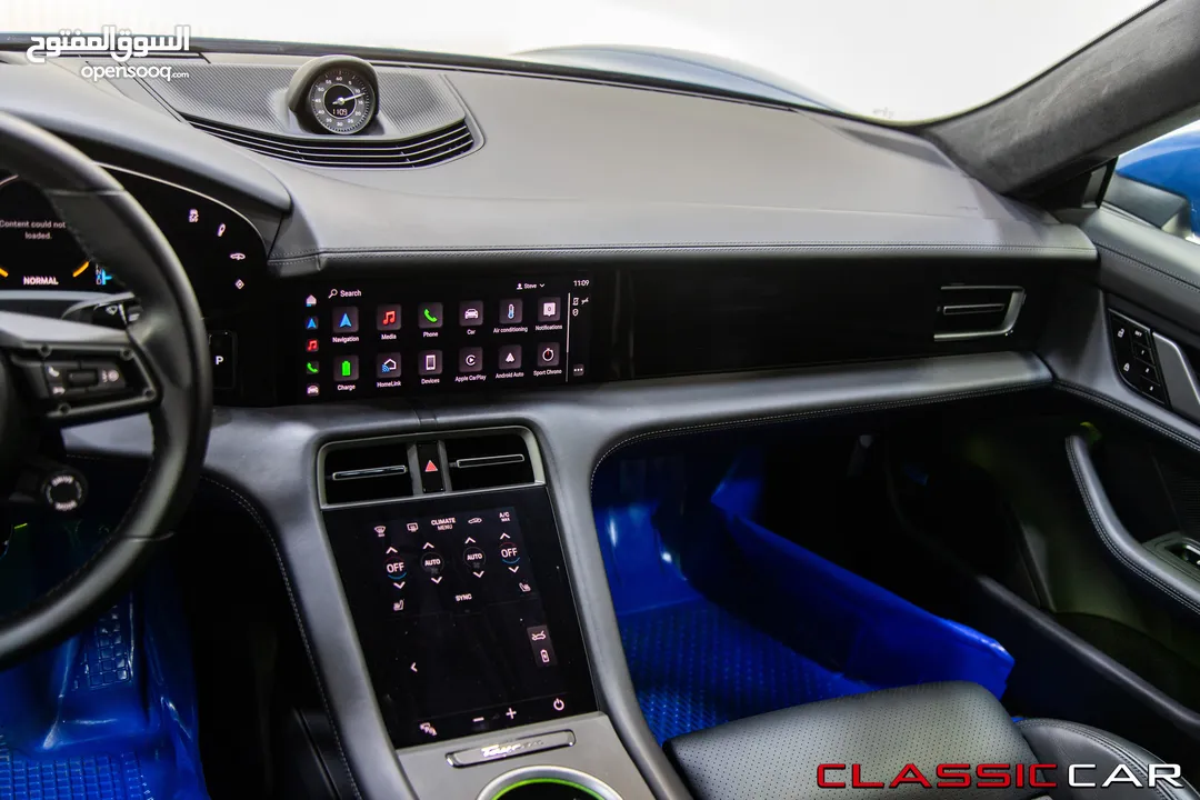 Porsche Taycan Turbo 2021 dual motor   كهربائية بالكامل  Full electric