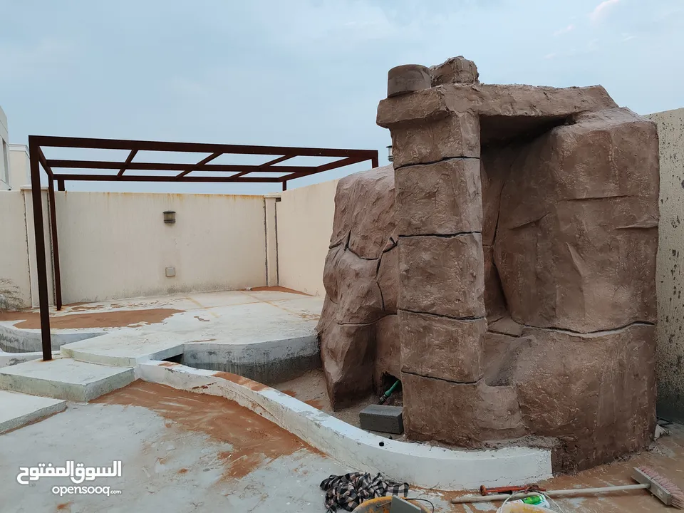فيله للايجار في عجمان مدينه محمد بن زايد فيله اول ساكن دورين قرب المسجد