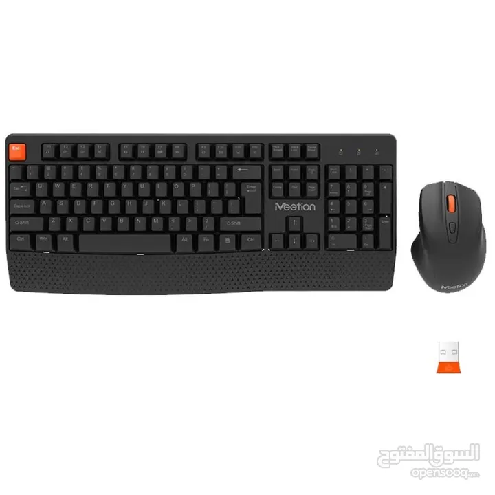 Meetion C4130 Wireless Ergonomic Keyboard & Mouse Combo ماوس و كيبورد لاسلكي