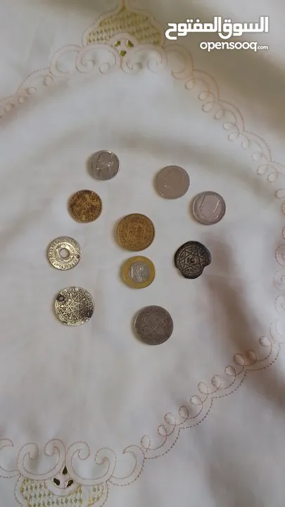 نقود قديمة محمد الخامس كرافاطا
