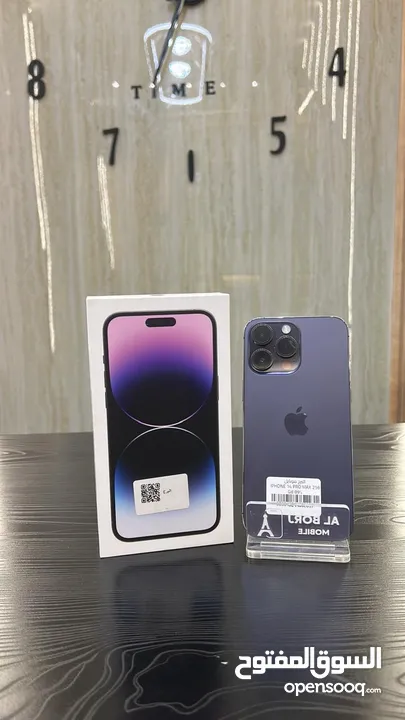آيفون 14 برو ماكس مستعمل بحالة الوكالة / IPhone 14 pro max used