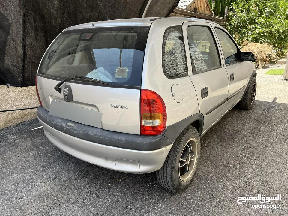 اوبل كورسا اوتوماتيك موديل 98 للبيع