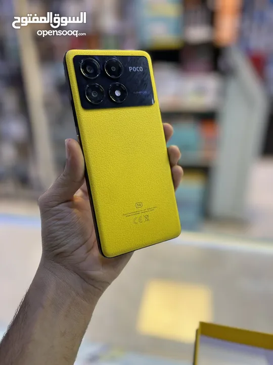 POCO X6PRO 512 ذاكره