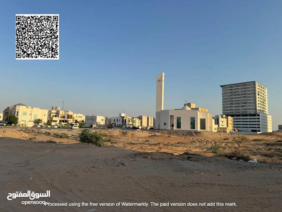 للبيع ارض سكنى استثمارى تانى قطعه من شارع قريب المسجد