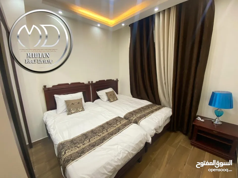 شقة مفروشة للايجار السابع قرب مشاوي عمان بمساحات مختلفة 80م وأسعار مناسبة