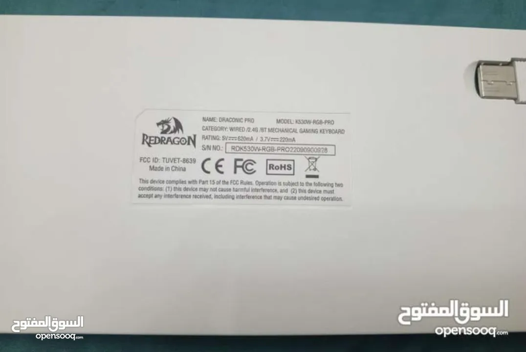 كيبورد red ragon k530pro mini 2.4ghz wired and wireless