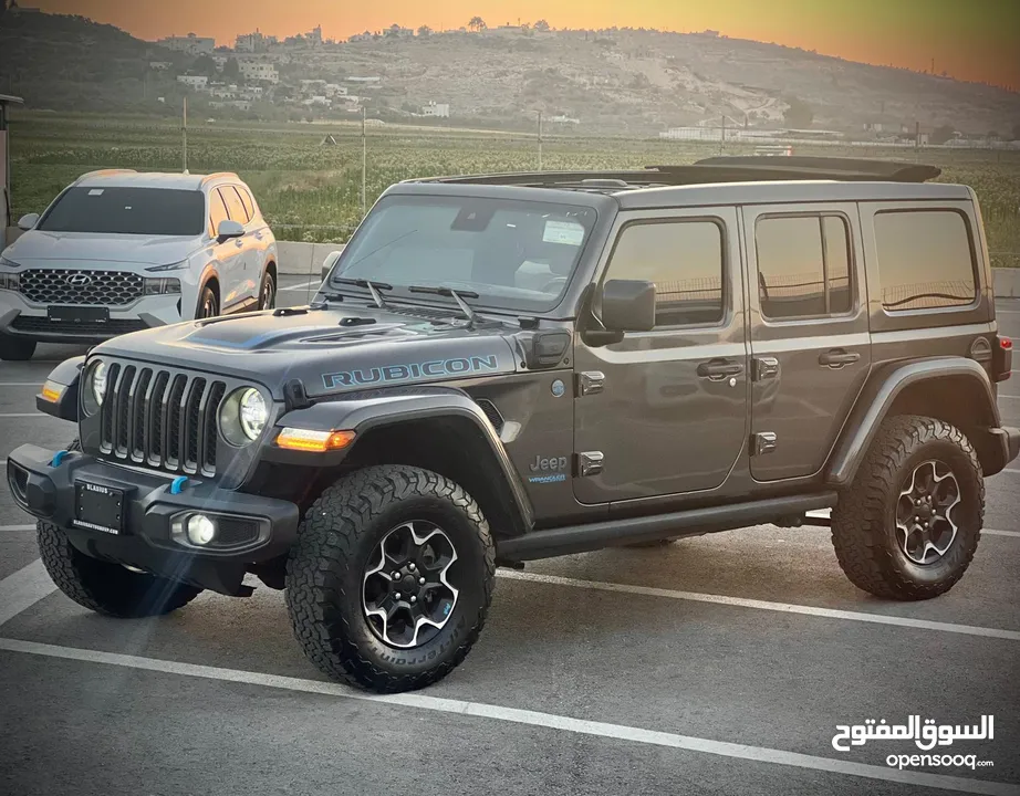 ‏  JEEP WRANGLER RUBICON Hybrid Plug IN Full  جيب روبيكون الجديد هايبرد كهرباء+ بنزين 2022-