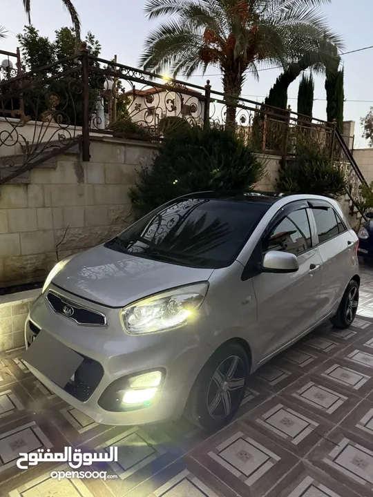 فقط 32 الف كاش كيا مورننغ 2011 ماطور 1250 اتوماتيك فل اضافات ترخيص تامين شامل سيارة مميزة جدا ونادرة