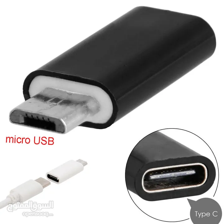 Type C Female to Micro USB Jack