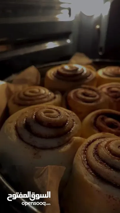 الذ السينابون القطني cinnabon is very delicious