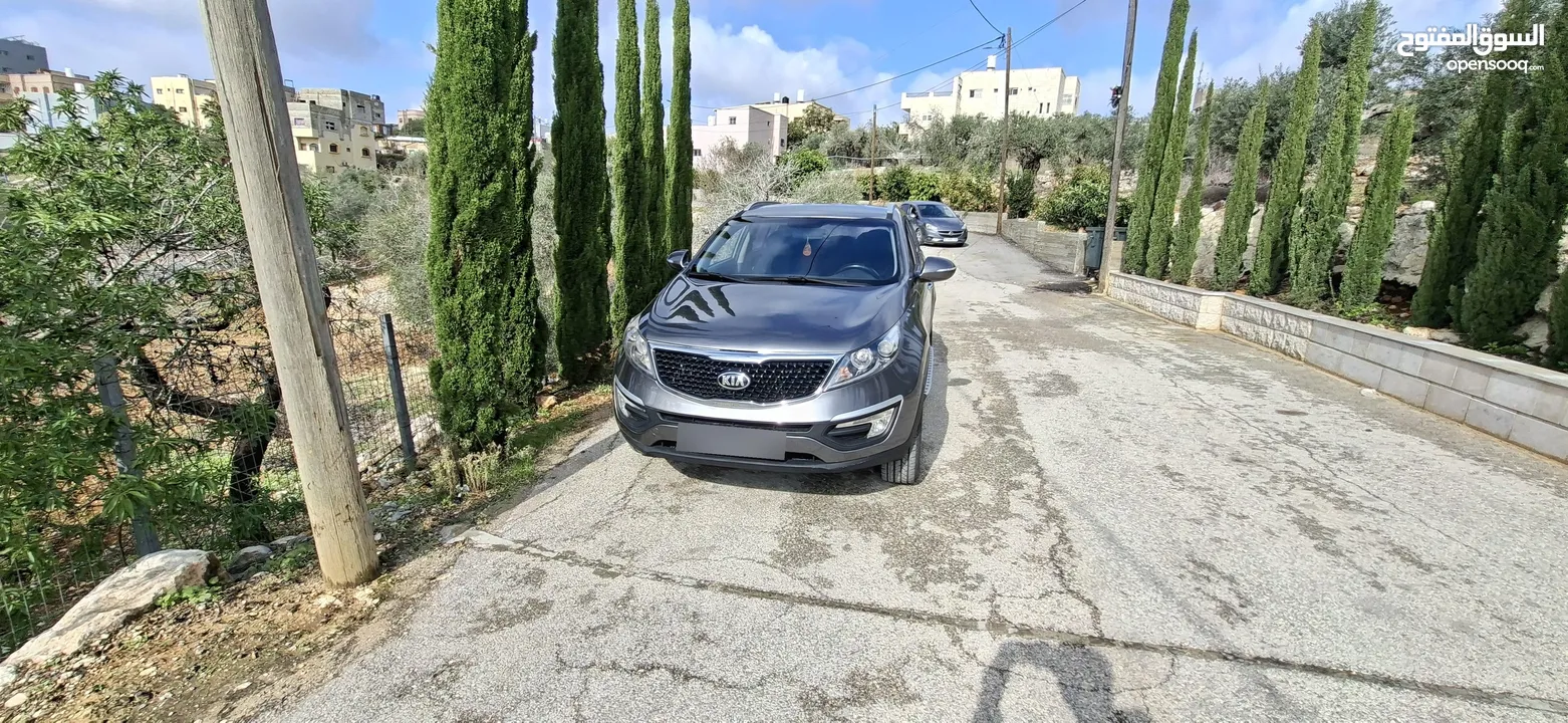 جيب كاياسبورتاج موديل 2014-اتومتيك'دفع 4×4 ماتور 2000ديزل فل فل اضافات ماعد الفتحة - نظيف من الاخر