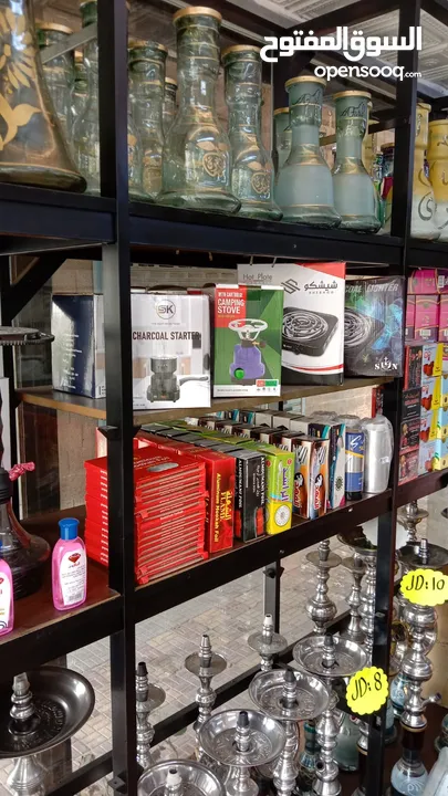 محل اراجيل للبيع طابقين في جبل الحسين