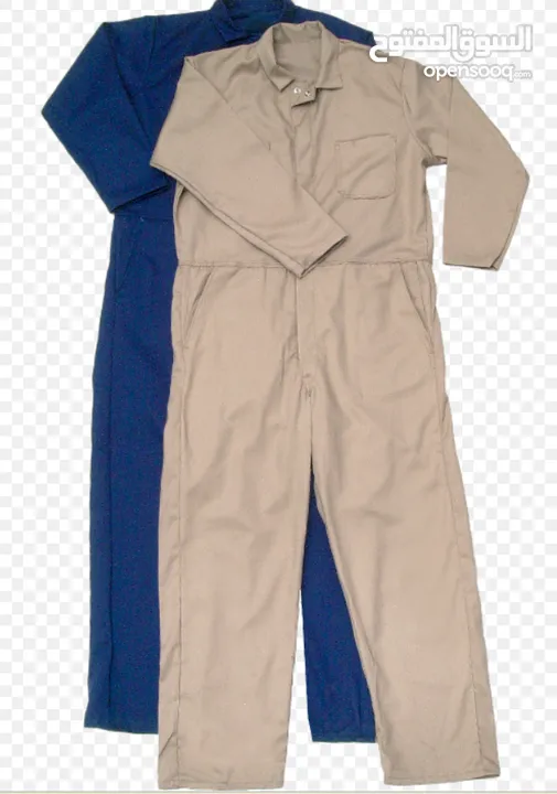 coverall uniform cotton 100% ملابس عمال