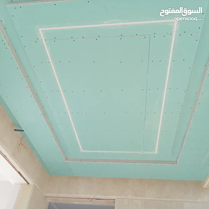ديكورات منازل جبسمبورد وجبص البلدي واسمنت بورد وفرسلينج وبيفيسي وبديل الرخام والفوم أبو عيسى