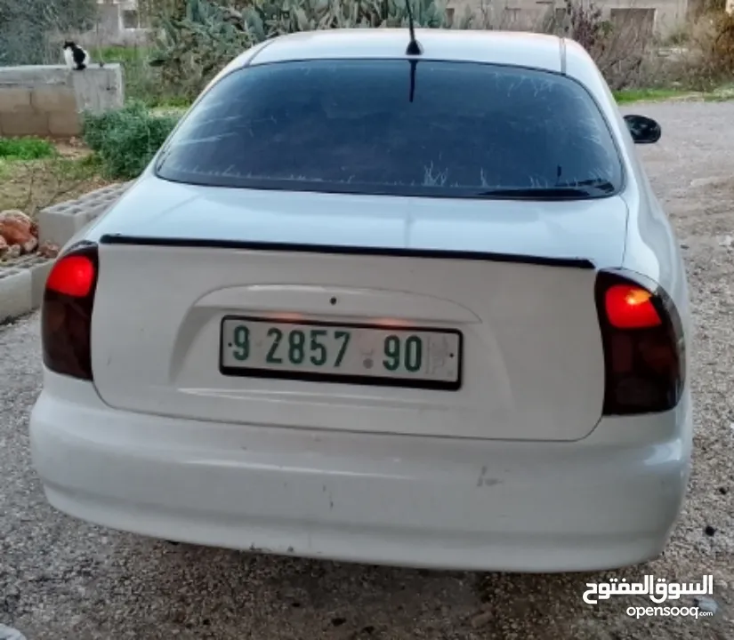 الحبة النظيفة ،دايو لانوس أوتوماتيك أصل برايفت (خصوصي) بنزين 1500 قطارة مىديل 2002