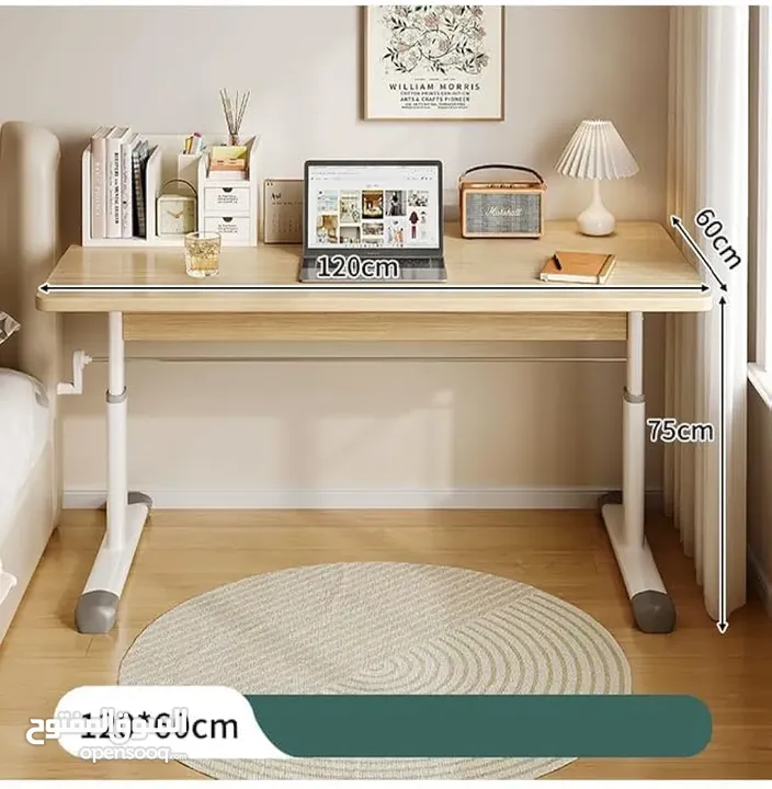 مكتب طاولة مكتب دراسي قابل للتعديل مكاتب مستورد مكتب موظف Manual بتصميم عصري يناسب التصاميم