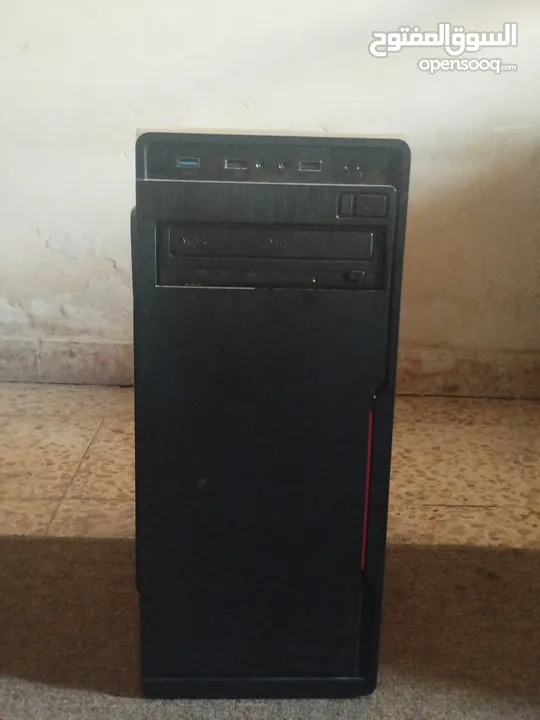 جهاز i7 8700 ram16ddr4  مبرد انتك  باور انتك 600w لوحهB360Hdm  m.2.256 HDD500g