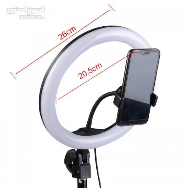 Ring Light Size 10 Inch رنج لايت قياس 10 انش 26 سم