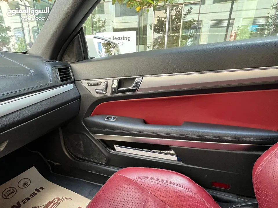 للبيع مرسيدس E250 كشف بحالة ممتازة لون ابيض لؤلؤي فحص كامل