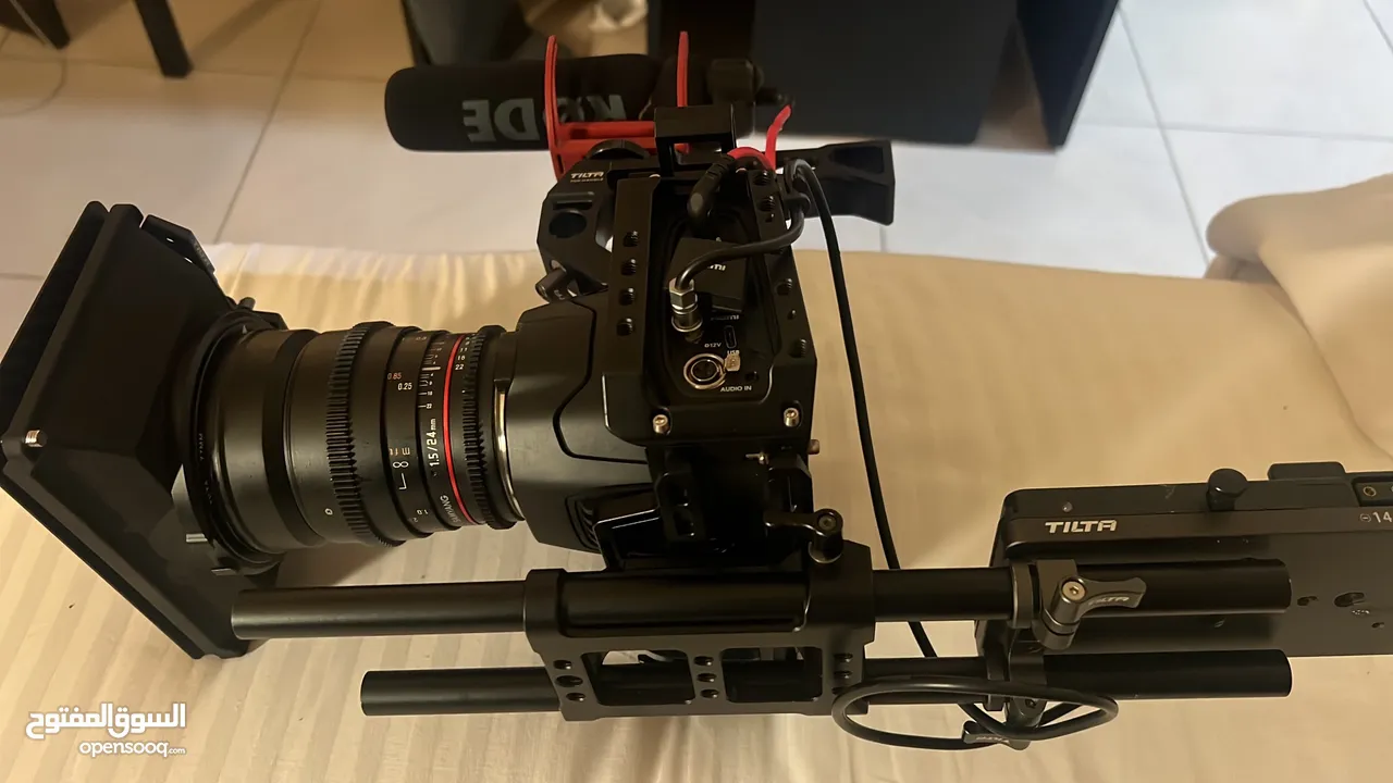 Camera blackmagic 6k