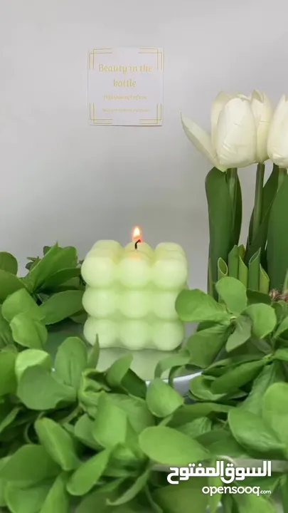 شموع معطرة للمكاتب والمنازل