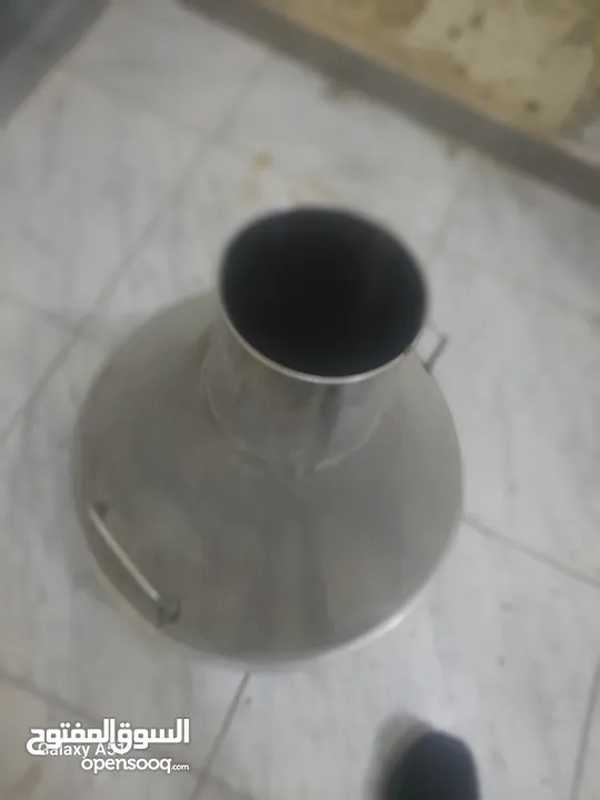 عده مطعم  ماكنه حمص ومجلى وصاج فلافل وجره فول ستيل