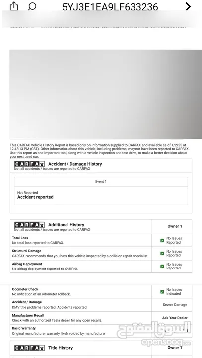 Tesla model 3 2020