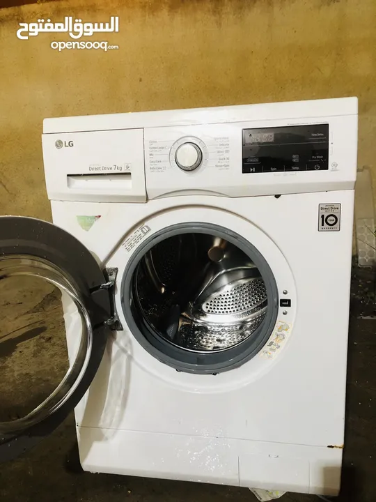 LG front load washing machine 7kg