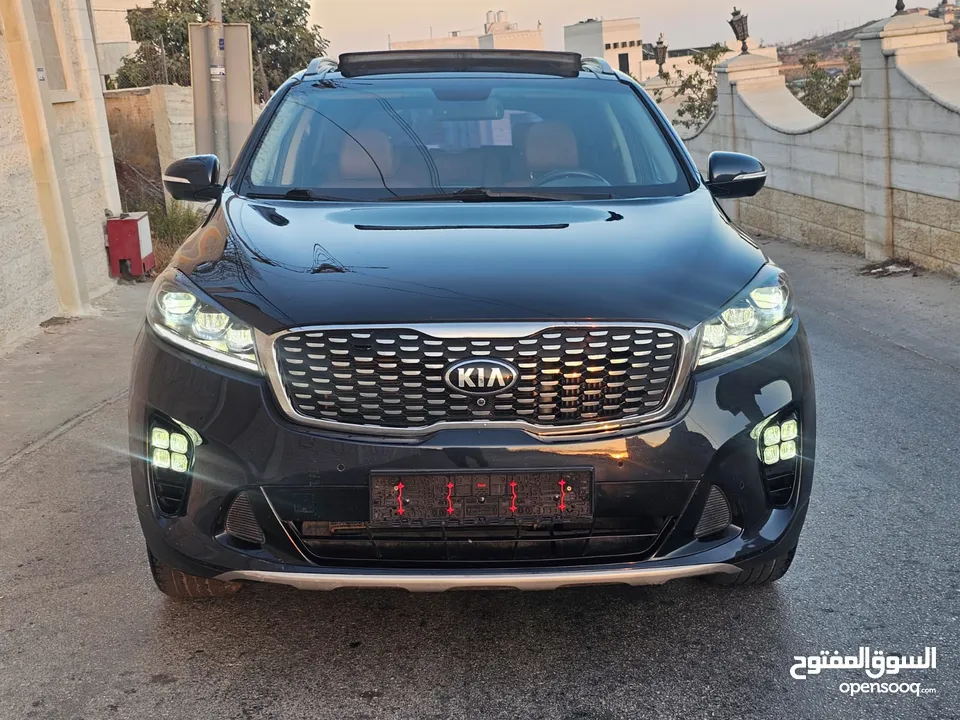 جيب كيا سيرانتو القصة الجديدة فل الفل مع بانوراما 4*4 موديل 2017