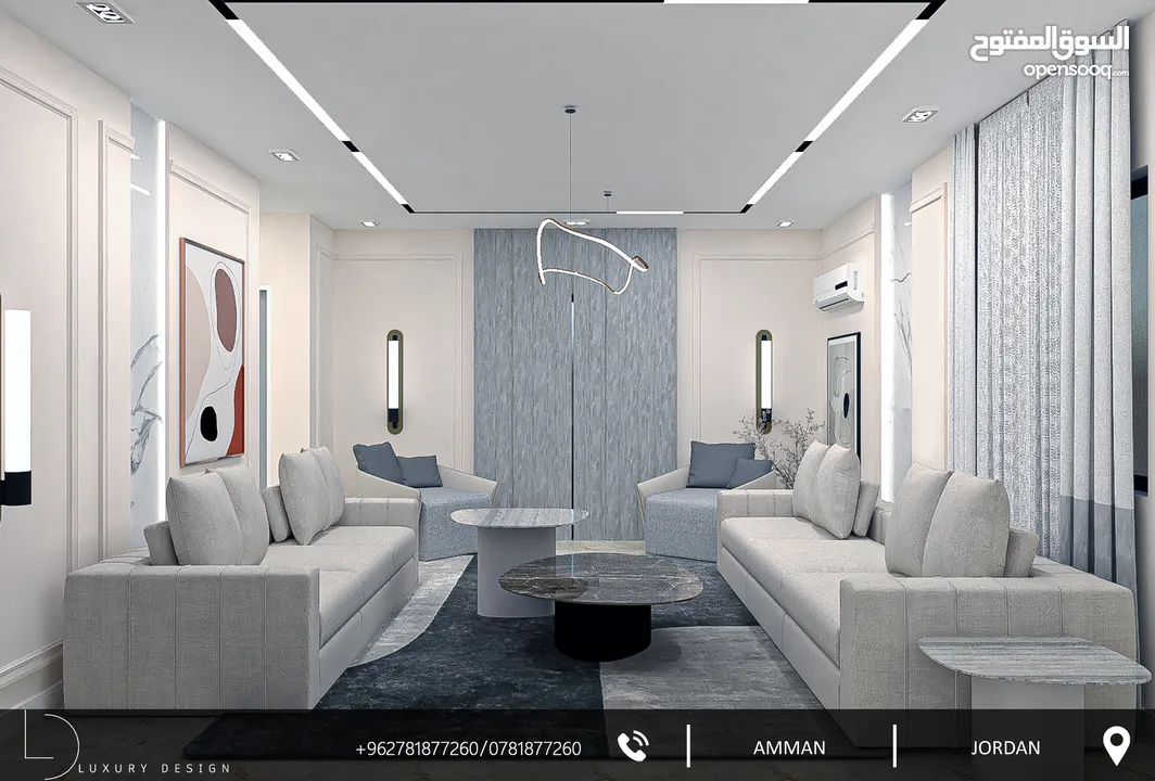 مهندس ديكور وعمارة للتقديم خدمات هندسة التصميم الداخلي والمعماري والتنفيذ والإشراف لكافة المشاريع