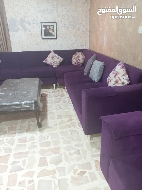 طقم كورنر 7 مقاعد بحاله جديد