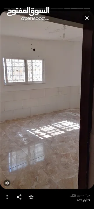 شقة وستوديو لليجار في جرش بيادر عجرمة بجانب المدينة الرياضية