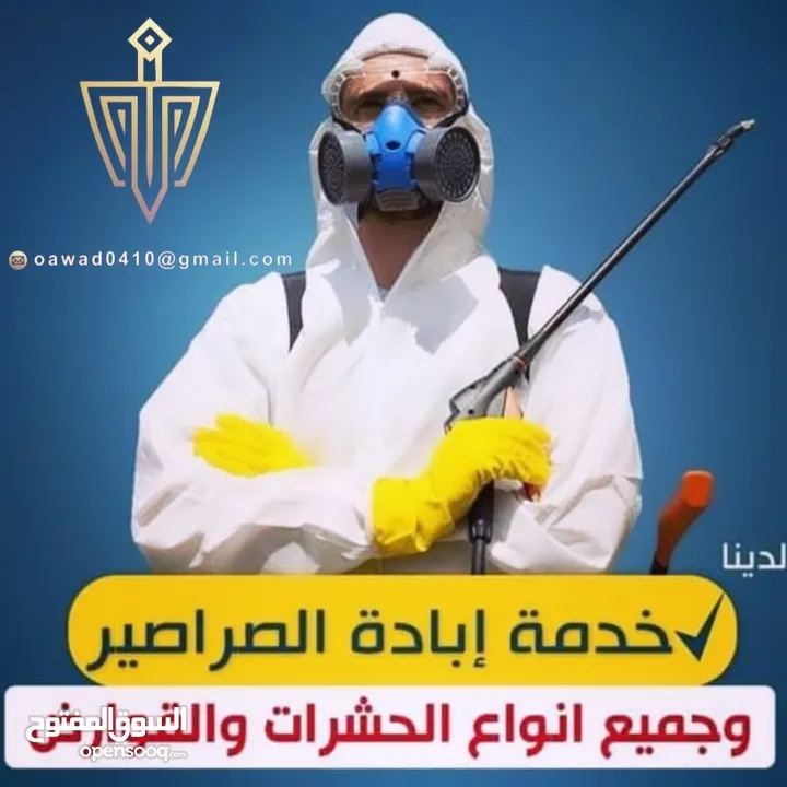 رش حشرات للمنازل والمحلات مع ضمان النتيجة وسرعة الاستجابة وكفالة