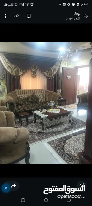 شقة طابق ارضي درج طلوع اول فني مساحة 163متر مربع مع مساحة خارجية واسعة مساحة 70 متر مربع تشطيب سوبر