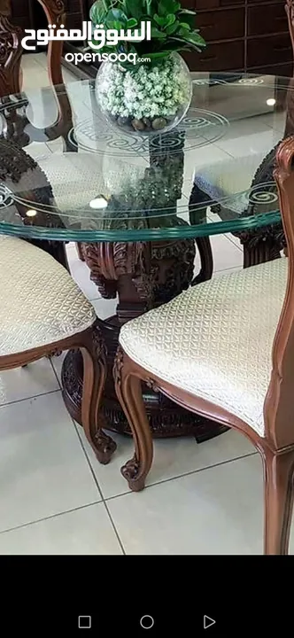 طاولة سفرة 6كراسي