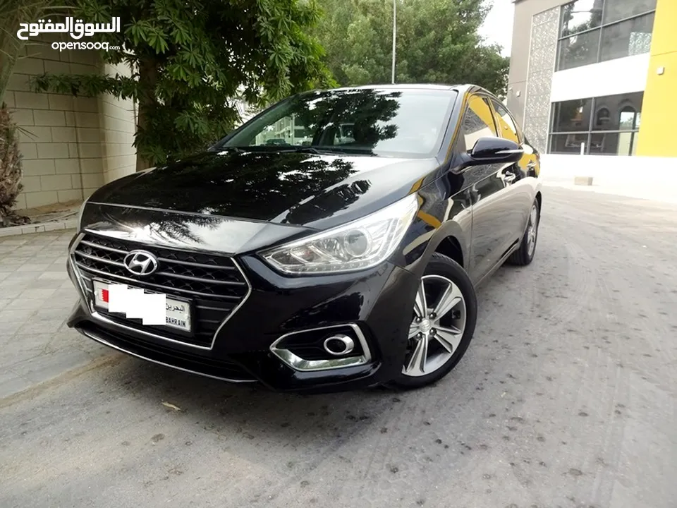 Hyundai Accent 1.6 L 2019 Black Full Option Zero Acceident Single User Well Maintained