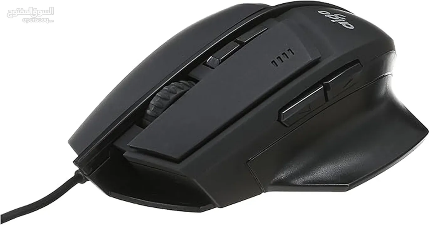 Aigo Q68 2400 Dpi Optical Usb Gaming Mouse With 6 Keys - Black