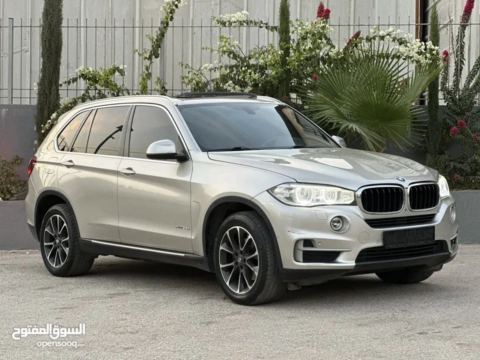 ديزل دبل تيربو Bmw x5 2017 6+1 عداد 85000 اصلي
