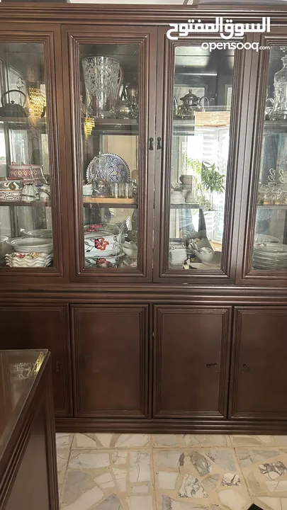 طقم سفره خشب 10 أشخاص