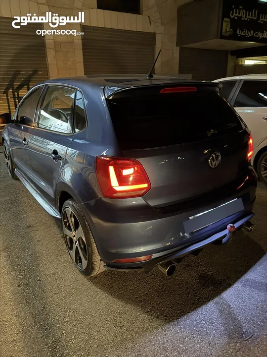 بولو 2014 gti فل تعديل كامل مميزة جداً حير عادي طلاء شركة 99% بالكرتين