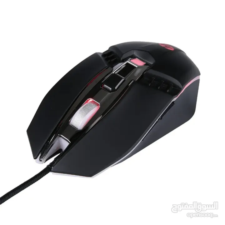 ماوس اتش بي أصلي جيمنج سلكي ملون ار جي بي HP M270 RGB USB WIRED GAMING MOUSE